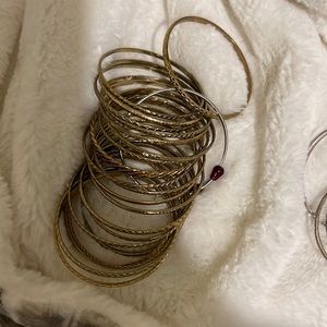 Gold and Silver Colored Fashion Bracelets